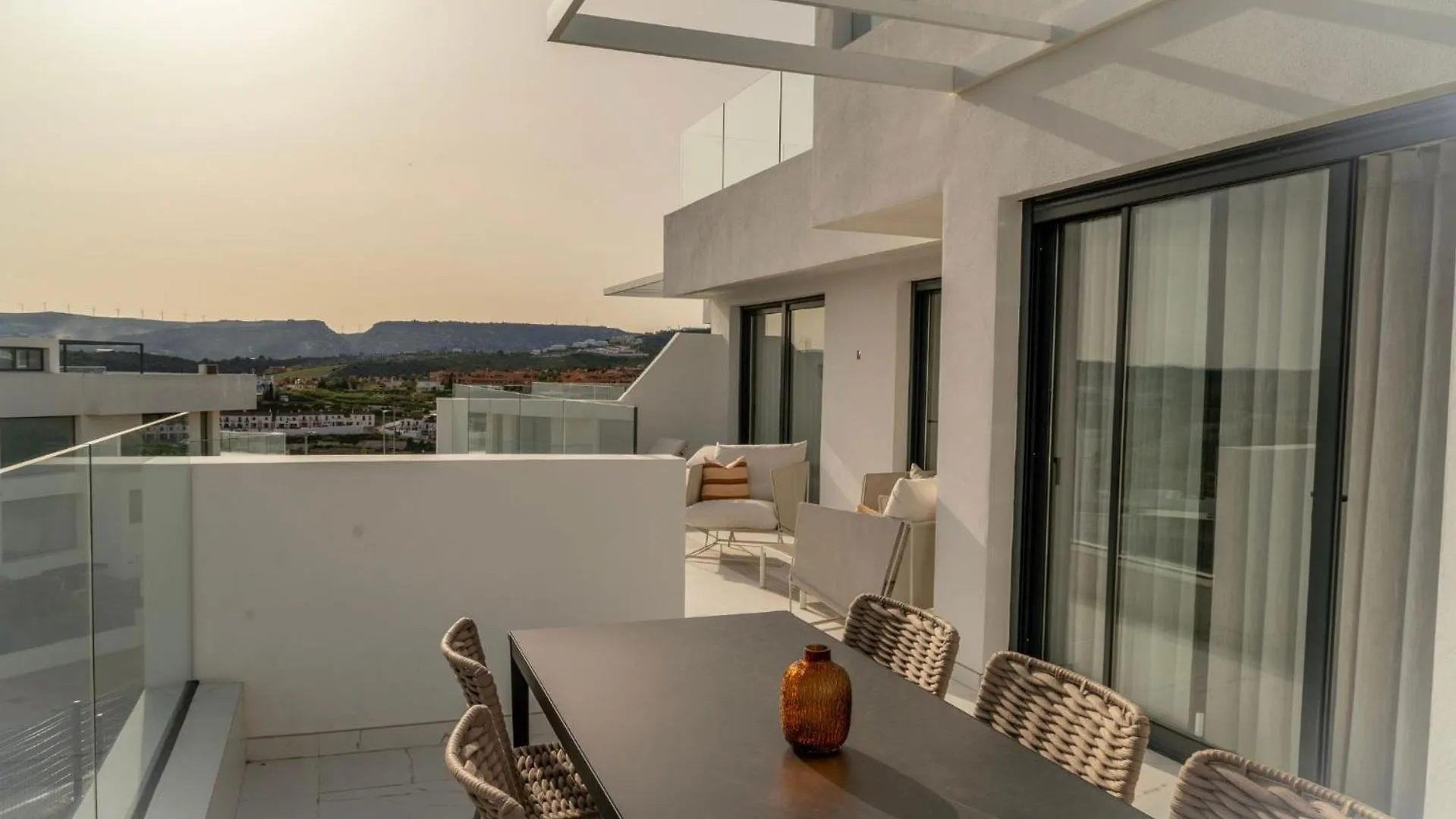 Modern Two-Bedroom Coastal Retreat With Panoramic Sea Views To Africa Estepona